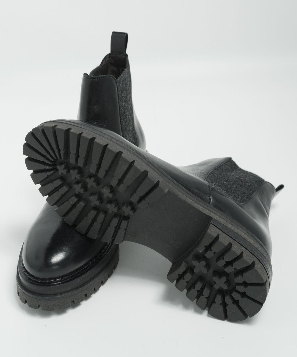 BONTRE 【LucaGrossi/ルカグロッシ】サイドゴアタンクソールブーツ 