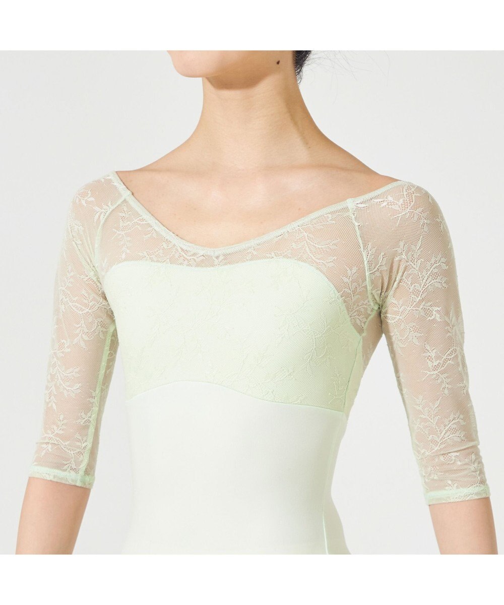 Chacott 6分袖レオタード 