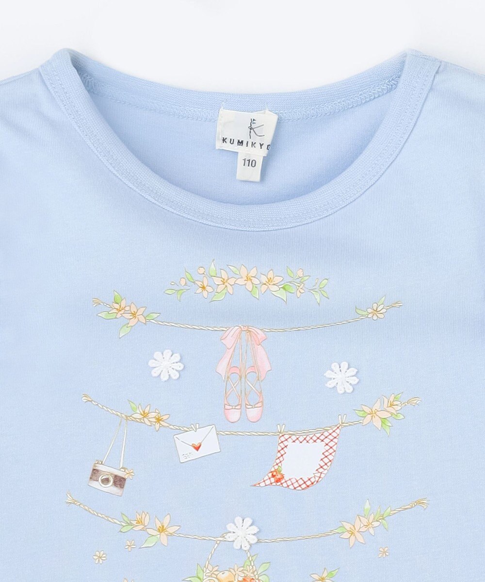 組曲 KIDS 【110-140㎝】 フルーティーブリーズTシャツ 