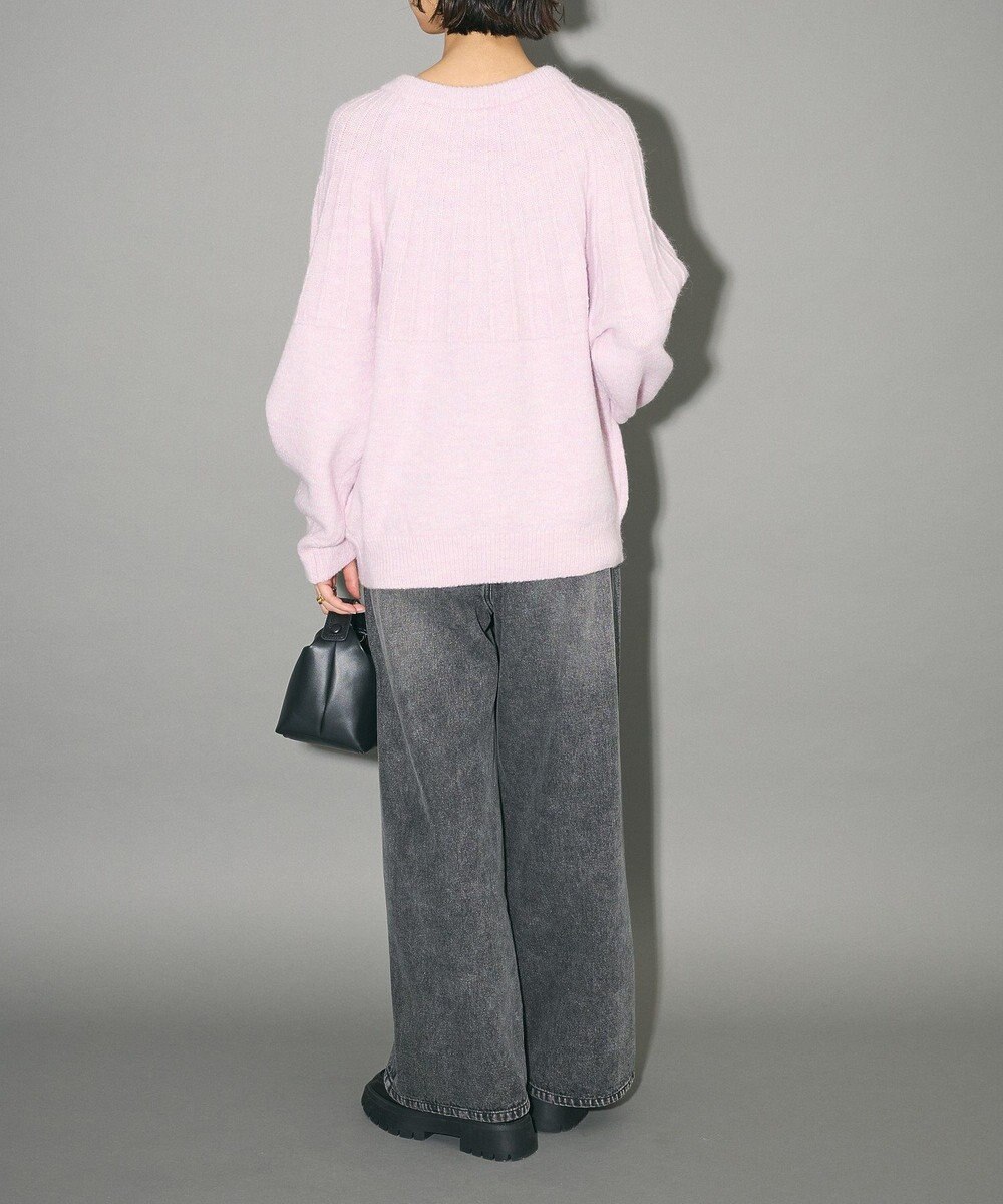 Green Parks ボウタイリボン付きニット 