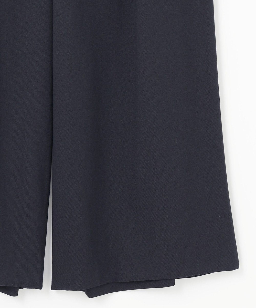 自由区 S 【洗える】ビエラストレッチワイド パンツ 