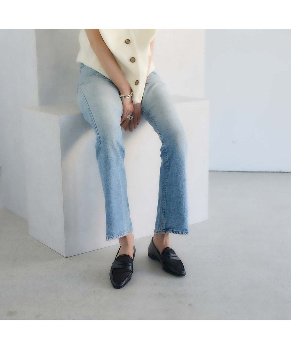 MODE ET JACOMO <carino>メッシュチュールローファー 