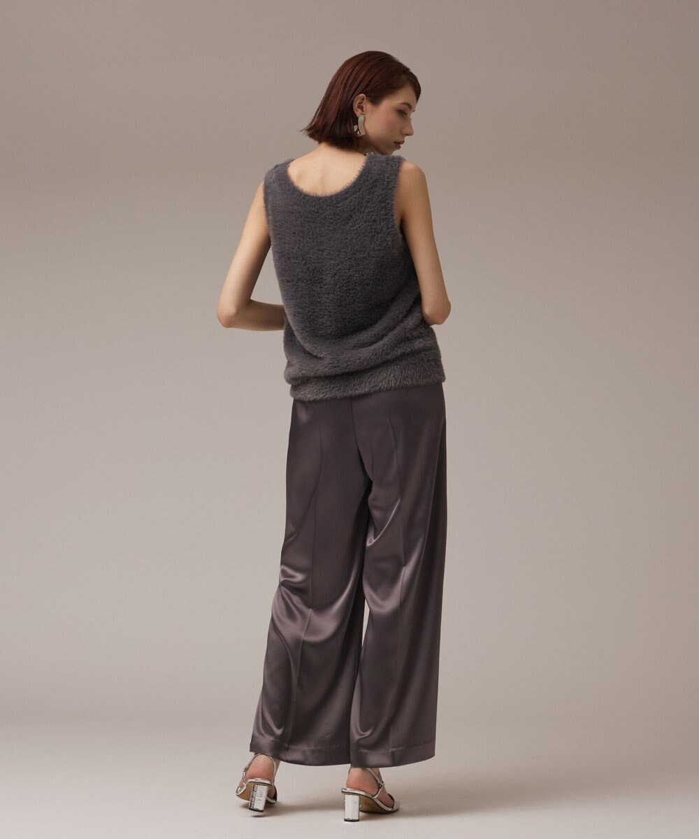 GRACE CONTINENTAL オフタートルニットトップ 