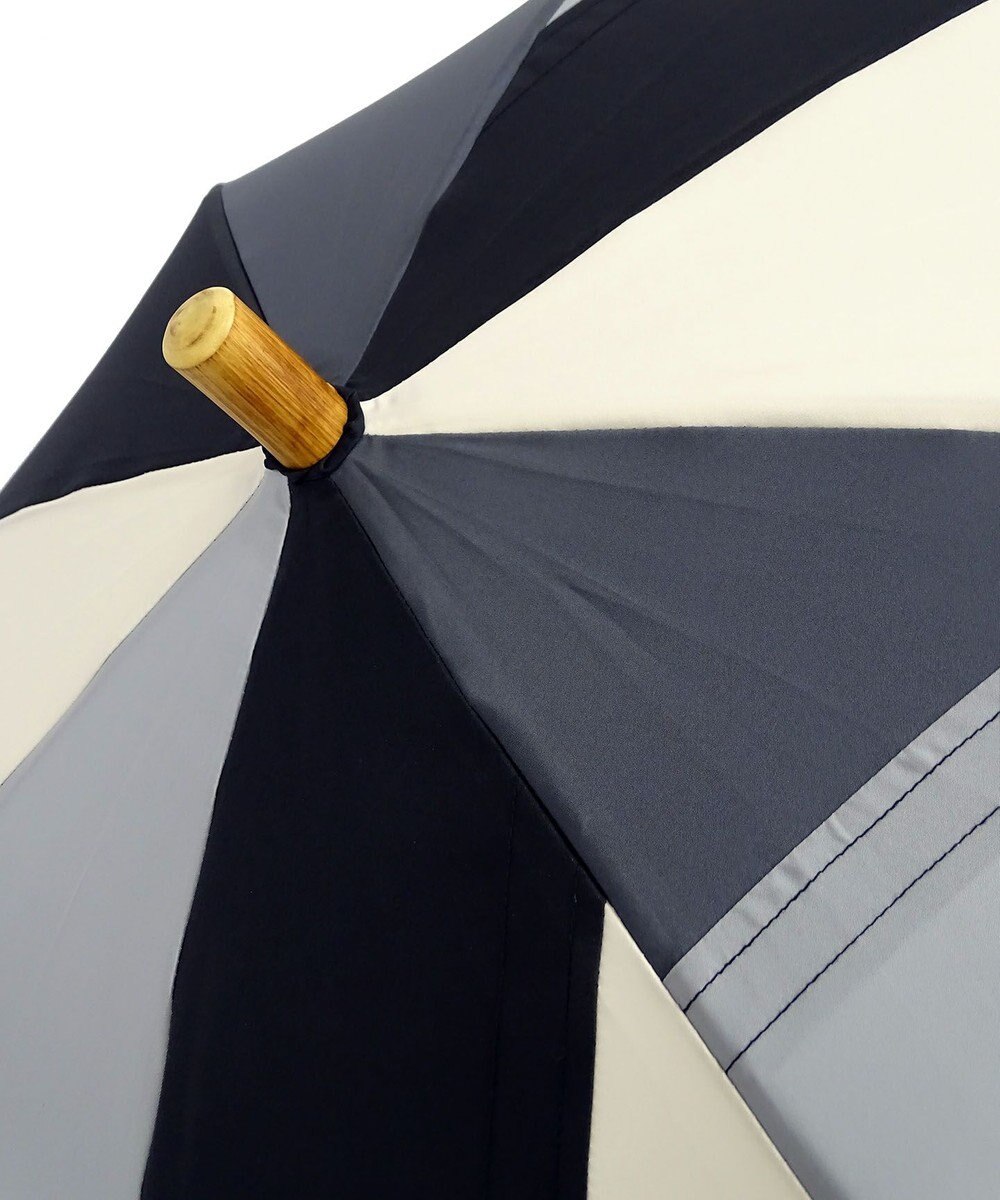 +RING 【限定/日本製】プラスリング 晴雨兼用傘（長ショート）BLK SR305 