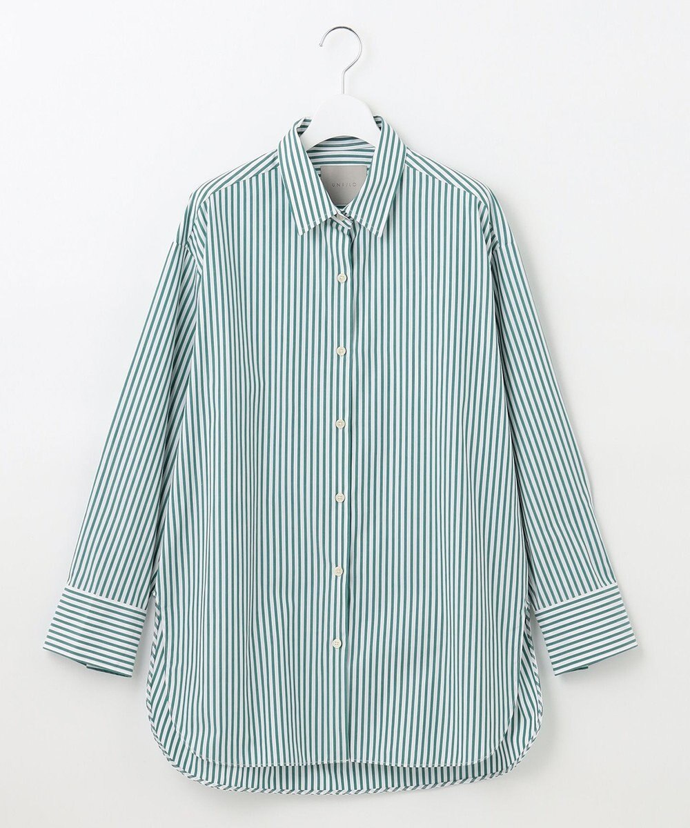 UNFILO 【洗える】イージーケア オーバーシャツ 