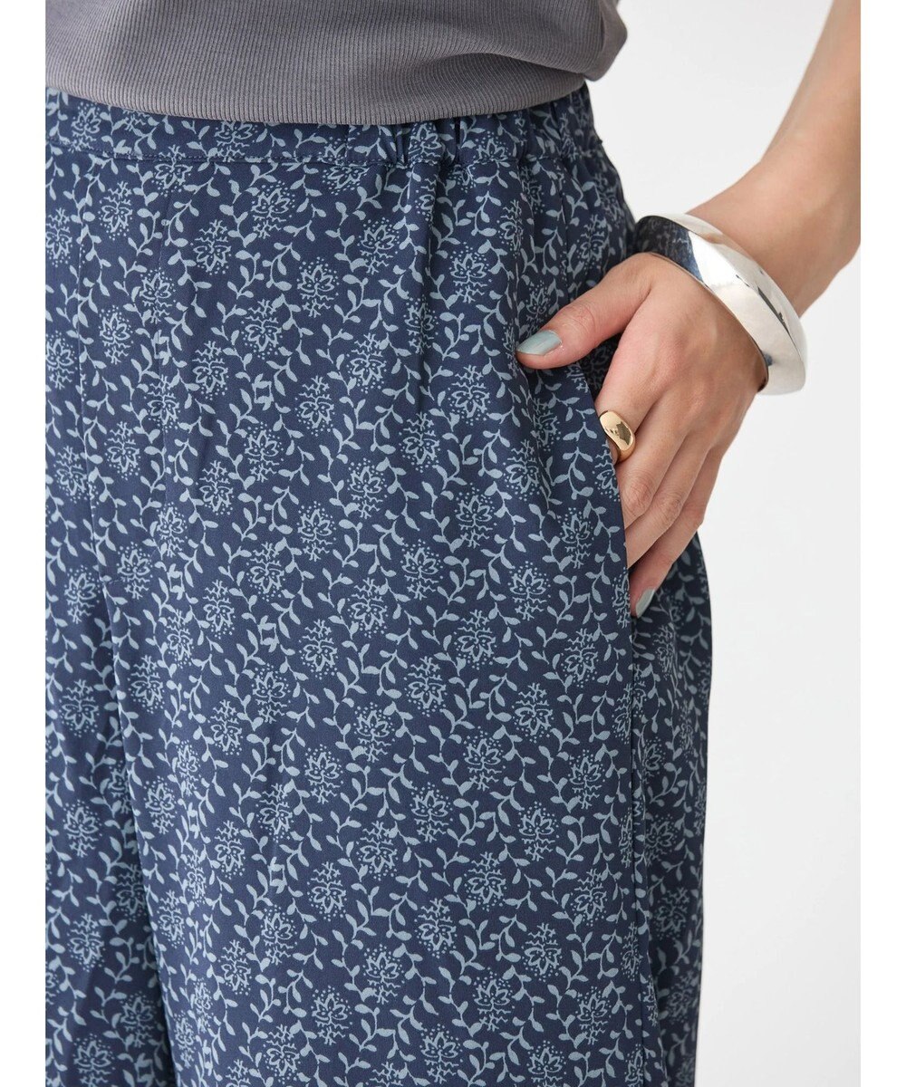 AMERICAN HOLIC イージーケア＋接触冷感プリントリラックスパンツ 