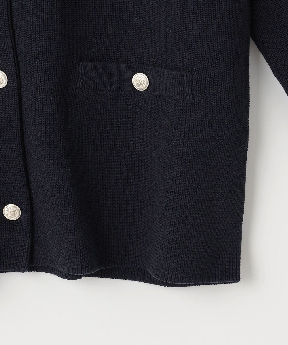 J.PRESS LADIES S 【洗える】ORGANIC GASS COTTON クルーネック アウター 