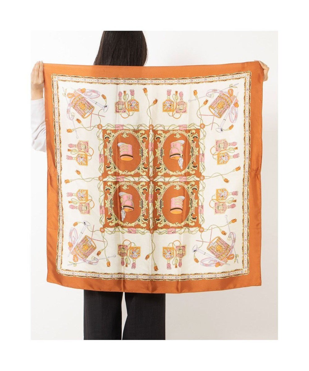 UNBILLION カカトゥ kakatoo / マーチングバンド柄シルクスカーフ 