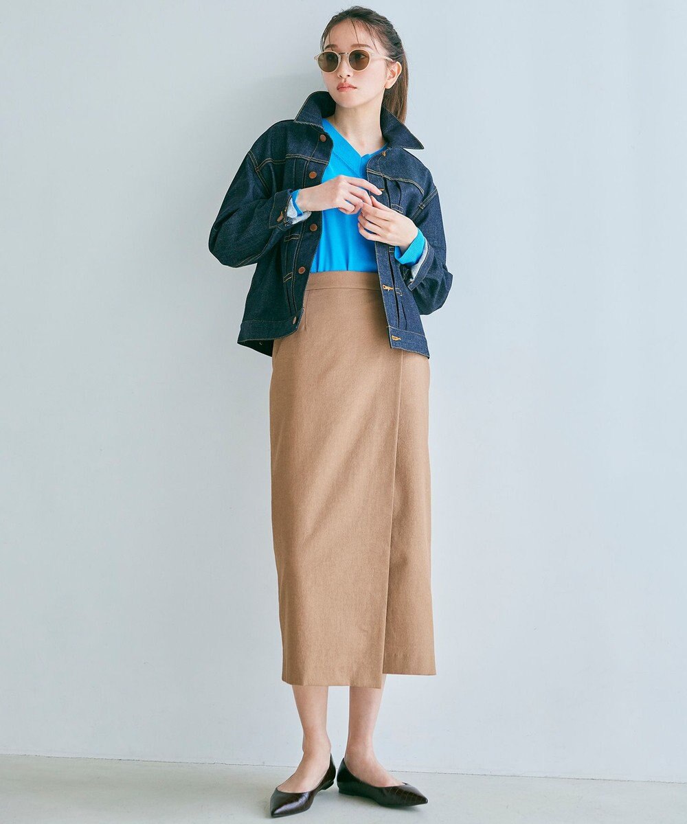 23区 S 【洗える】23区DENIM ストレッチ ジャケット 