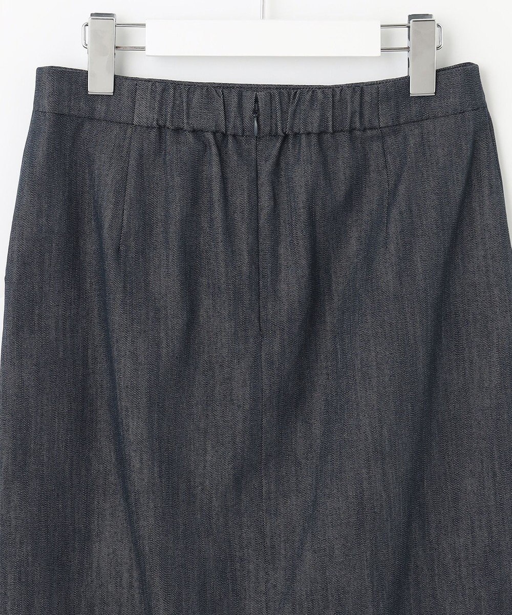 J.PRESS LADIES L 【洗える】 セルロースシャンブレー タイト ナロー スカート 