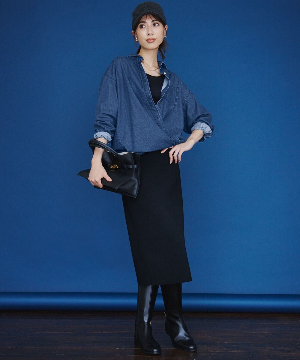 23区 S 【Oggi6月号掲載/新色追加】オーガニック コットンリブ タンクトップ 