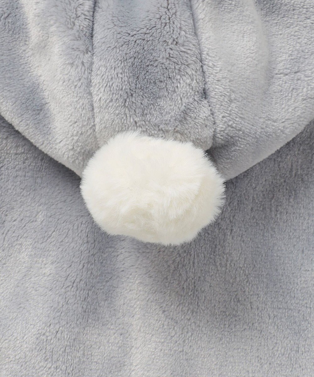 組曲 KIDS 【90㎝】あったかリバーシブルマント 