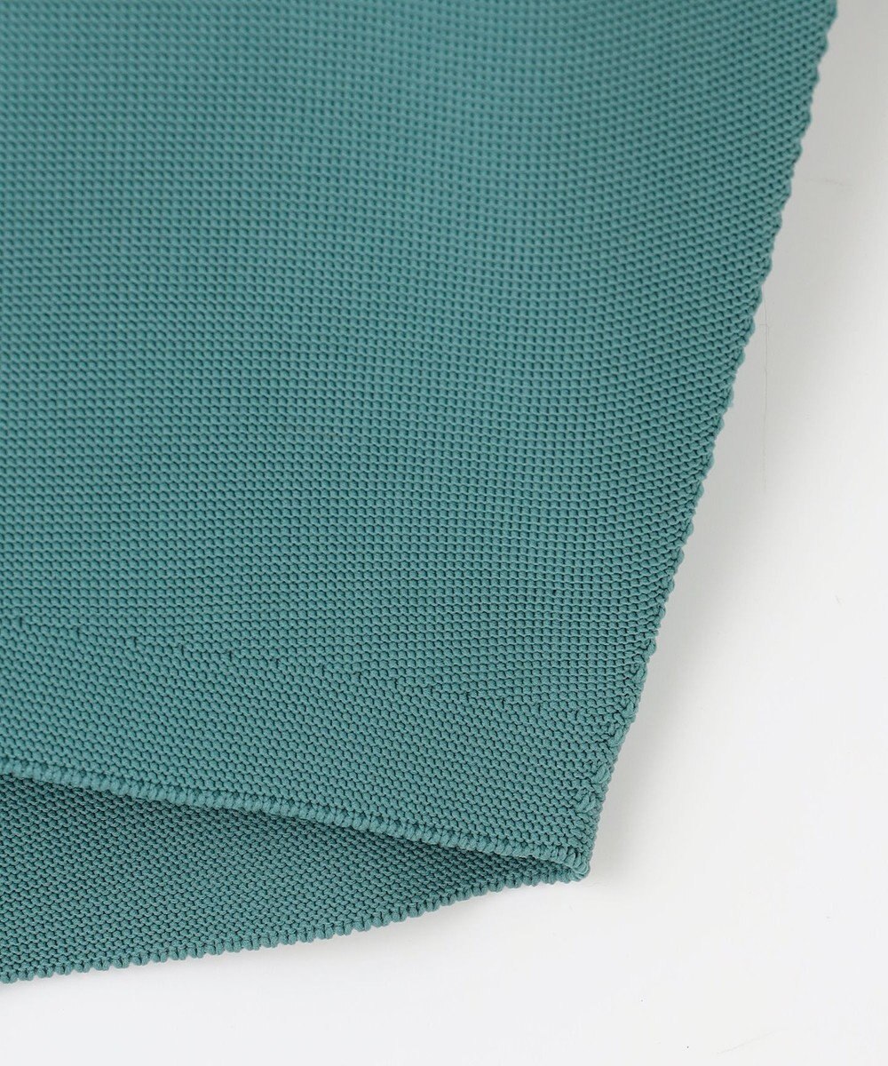 自由区 L 【洗える】ポリエステルホールガーメントボレロ ニット 