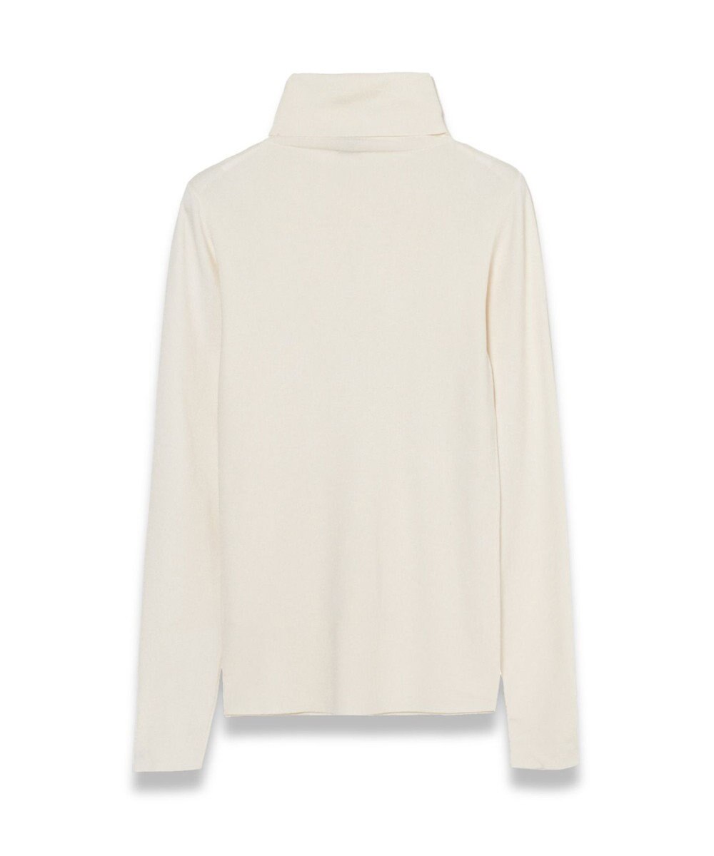 JOSEPH 【WEB&OUTLET限定・洗える】ストレッチシルク　ハイネックニット 