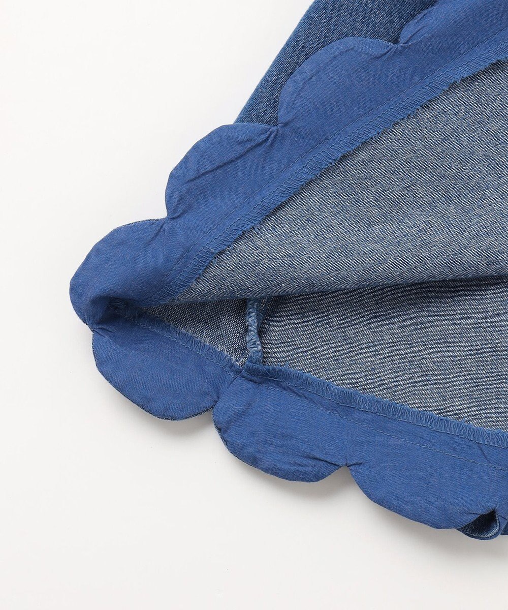 ANY KIDS デニムジャンパースカート 