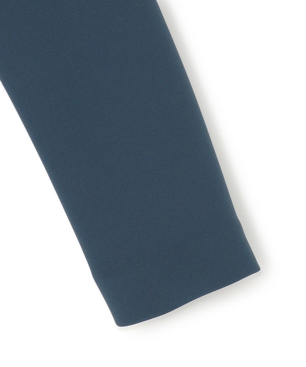 ICB 【洗える】トリプルクロスツイル ノーカラージャケット 