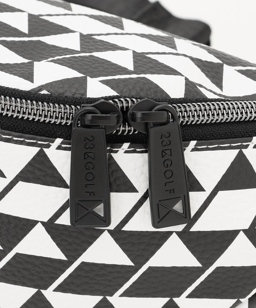 23区GOLF 【UNISEX】フラッグ総柄ボディバッグ　ラウンドにもタウンユースにも使える！ 