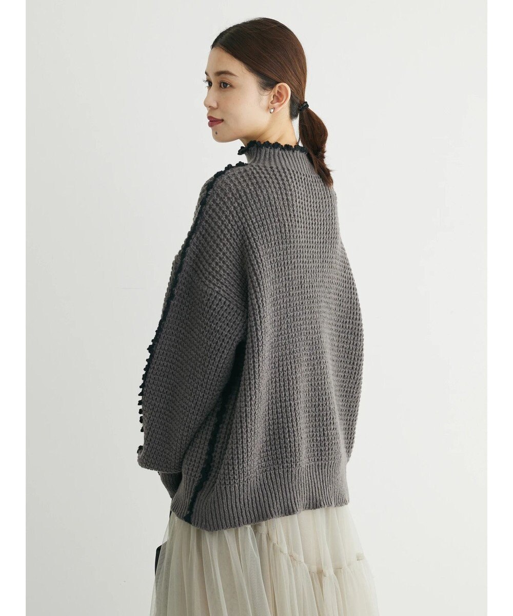Green Parks ・Ｐｅｔｉｔ　Ｆｌｅｕｒ　ハイショクパイピングニット 