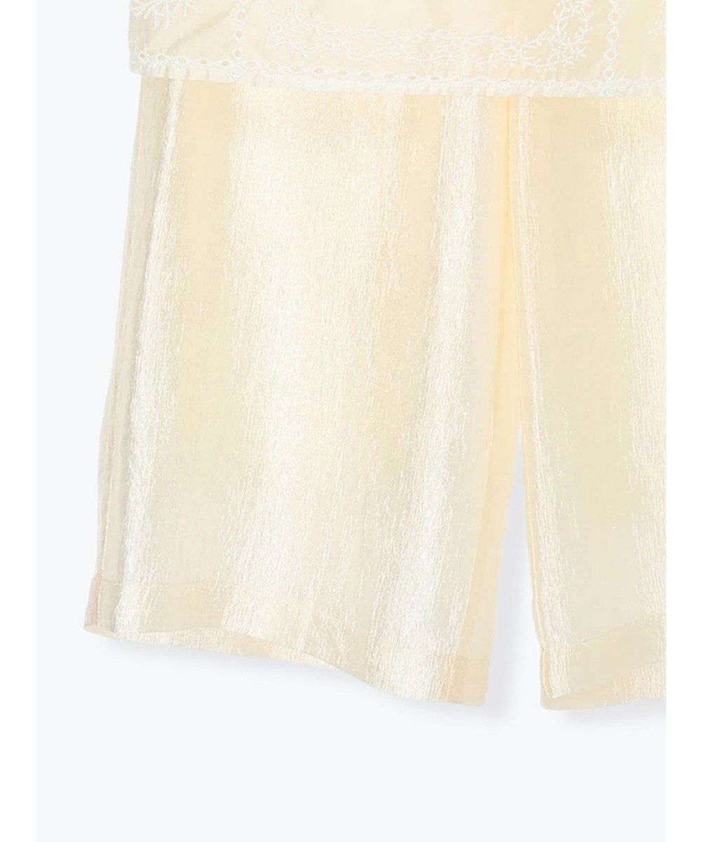 Te chichi チーフ刺繍ラップスカート付きパンツ 