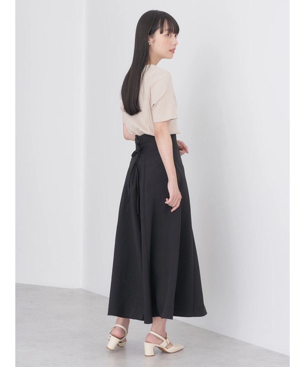 earth music&ecology バックレースアップスカート 