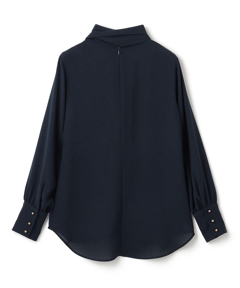 BEIGE， 【WEB限定・洗える】STOW / ボウタイブラウス 