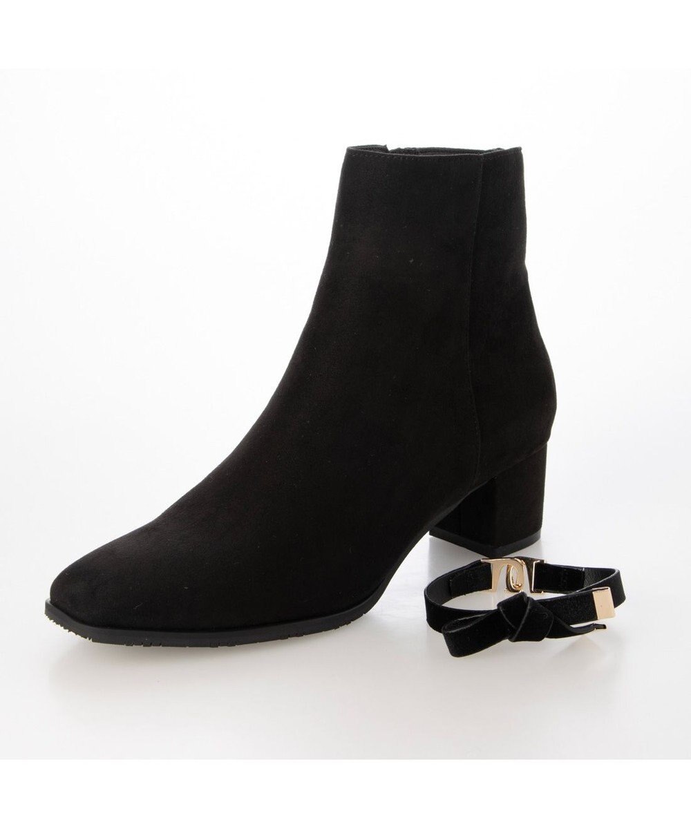 ing <Pitti>ノットリボン2WAYショートブーツ 