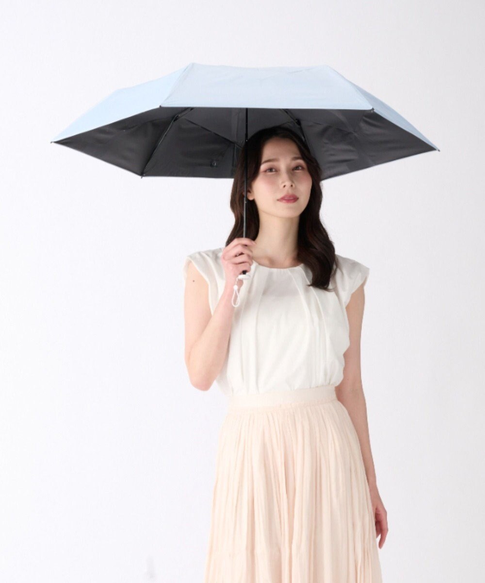 MOONBAT 【遮光100％/晴雨兼用】kowaza コワザ ライトウェイトカーボン プレーン 折りたたみ傘 簡単に畳める傘 コンパクト 50cm 