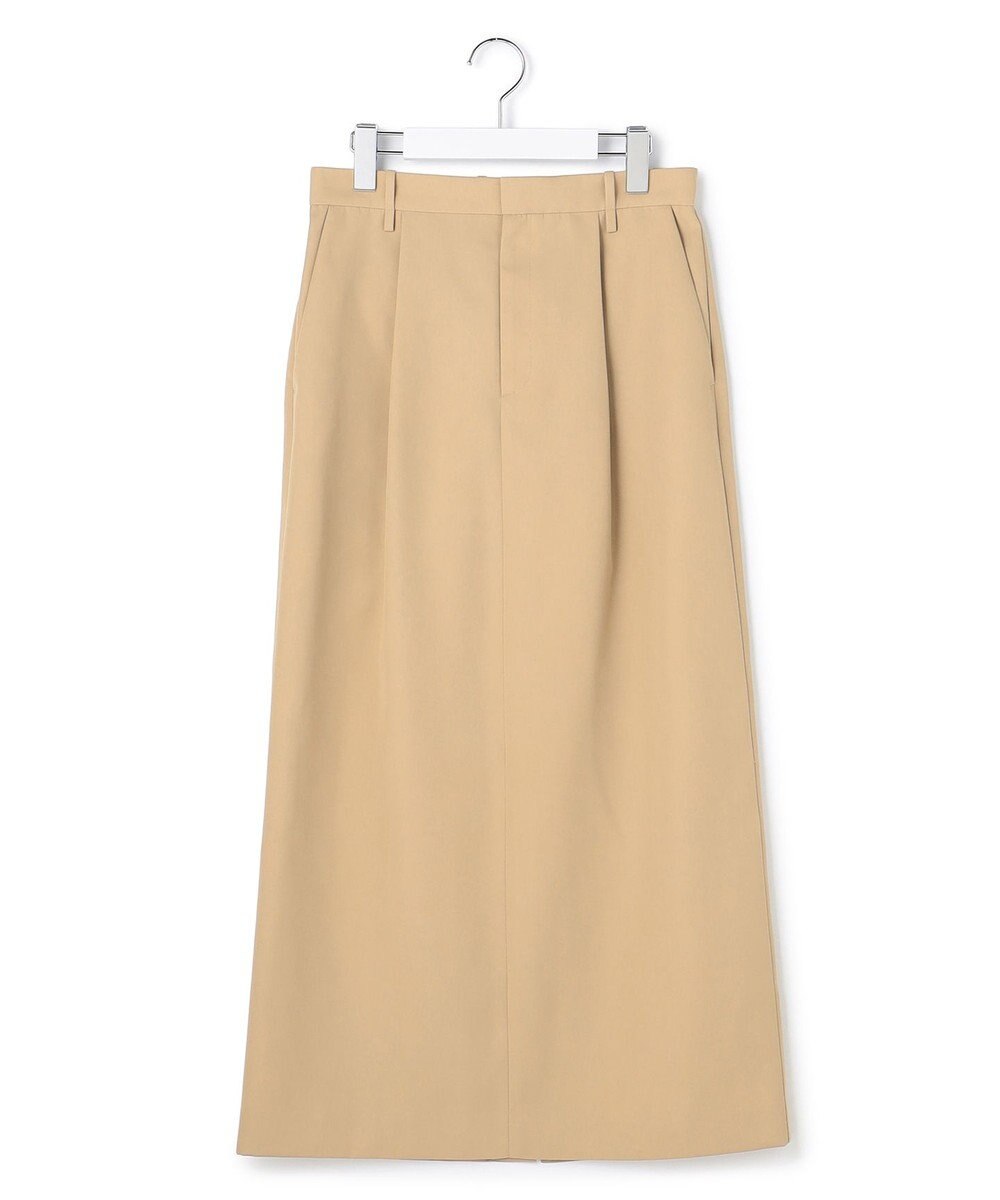 ICB L 【WEB＆一部店舗限定・撥水加工・洗える】C0SoftTwiLL ロングスカート 