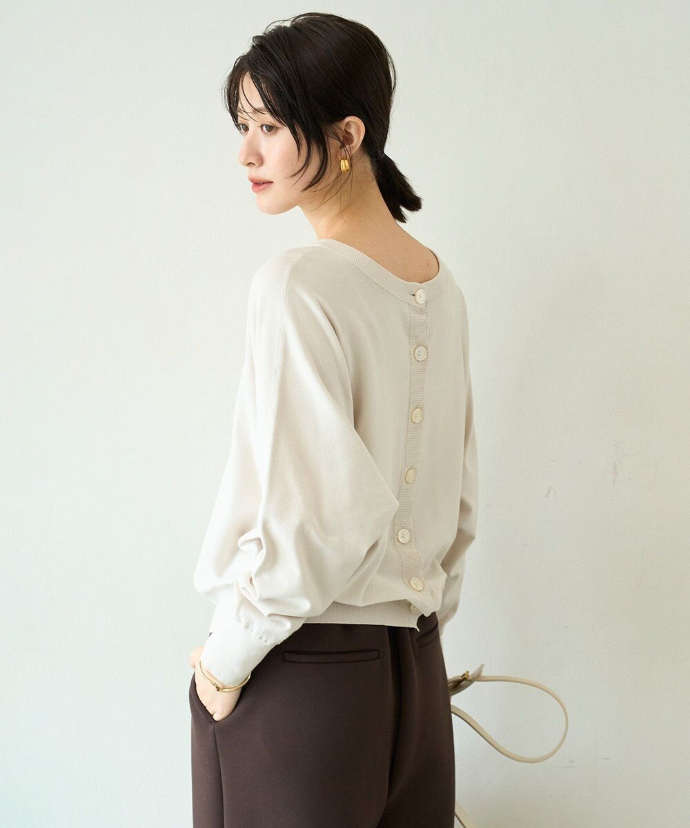 UNFILO マイビューティニット 2WAYカーディガン 