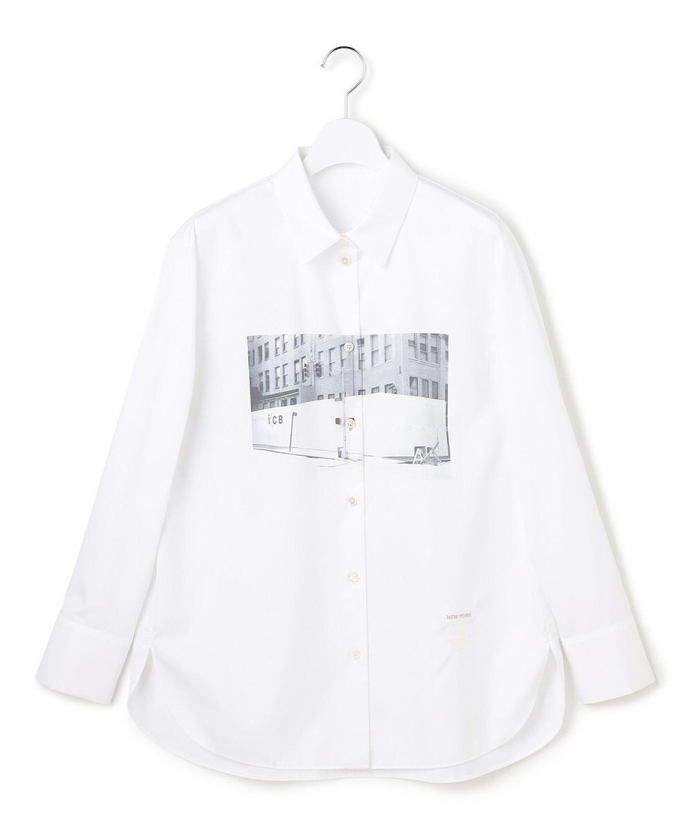 ICB 【30th ANNIVERSARY】New Yorkフォトプリント シャツ 