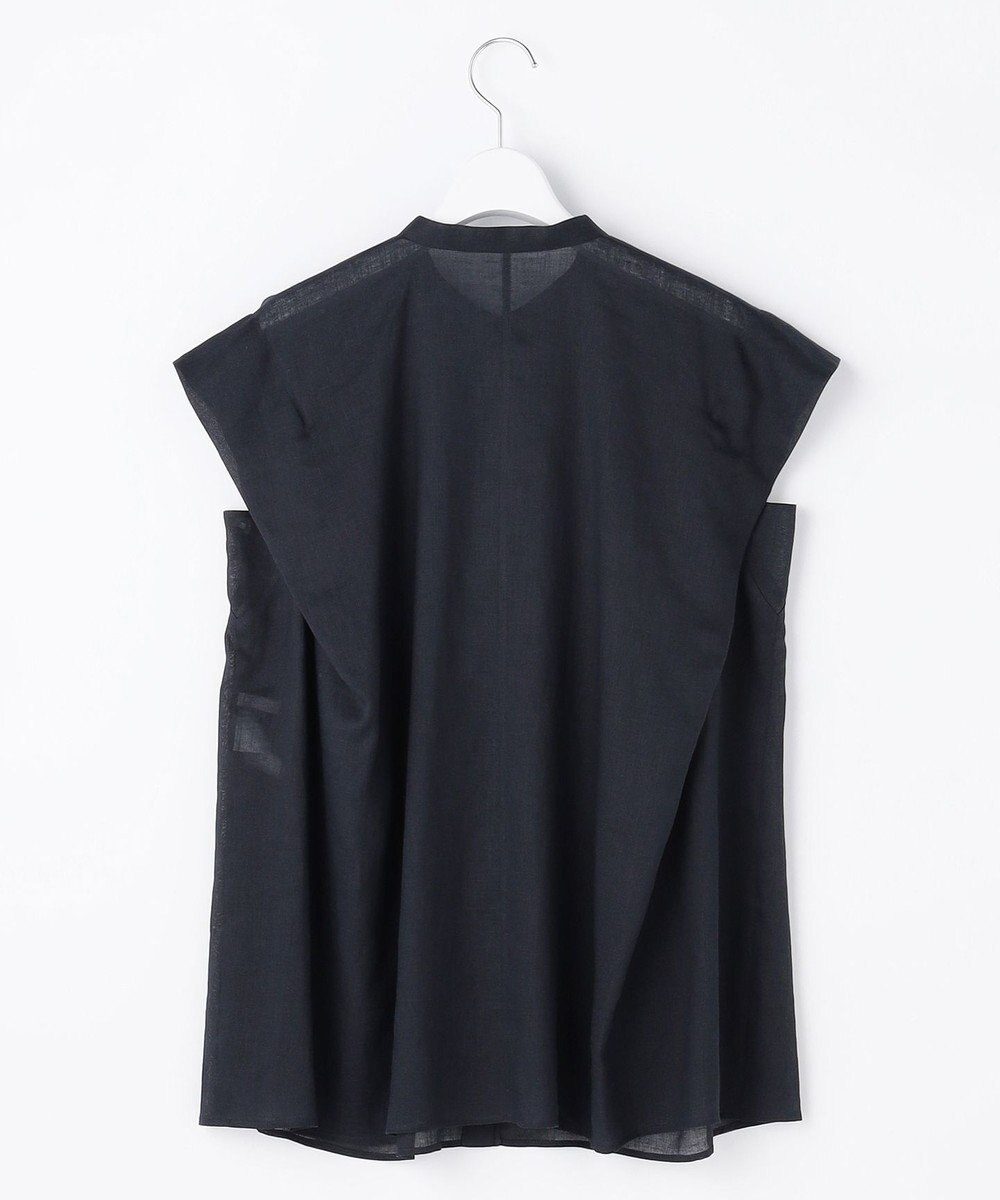 自由区 L 【WEB限定カラーあり】シアーラミーローンバンドカラー ブラウス 