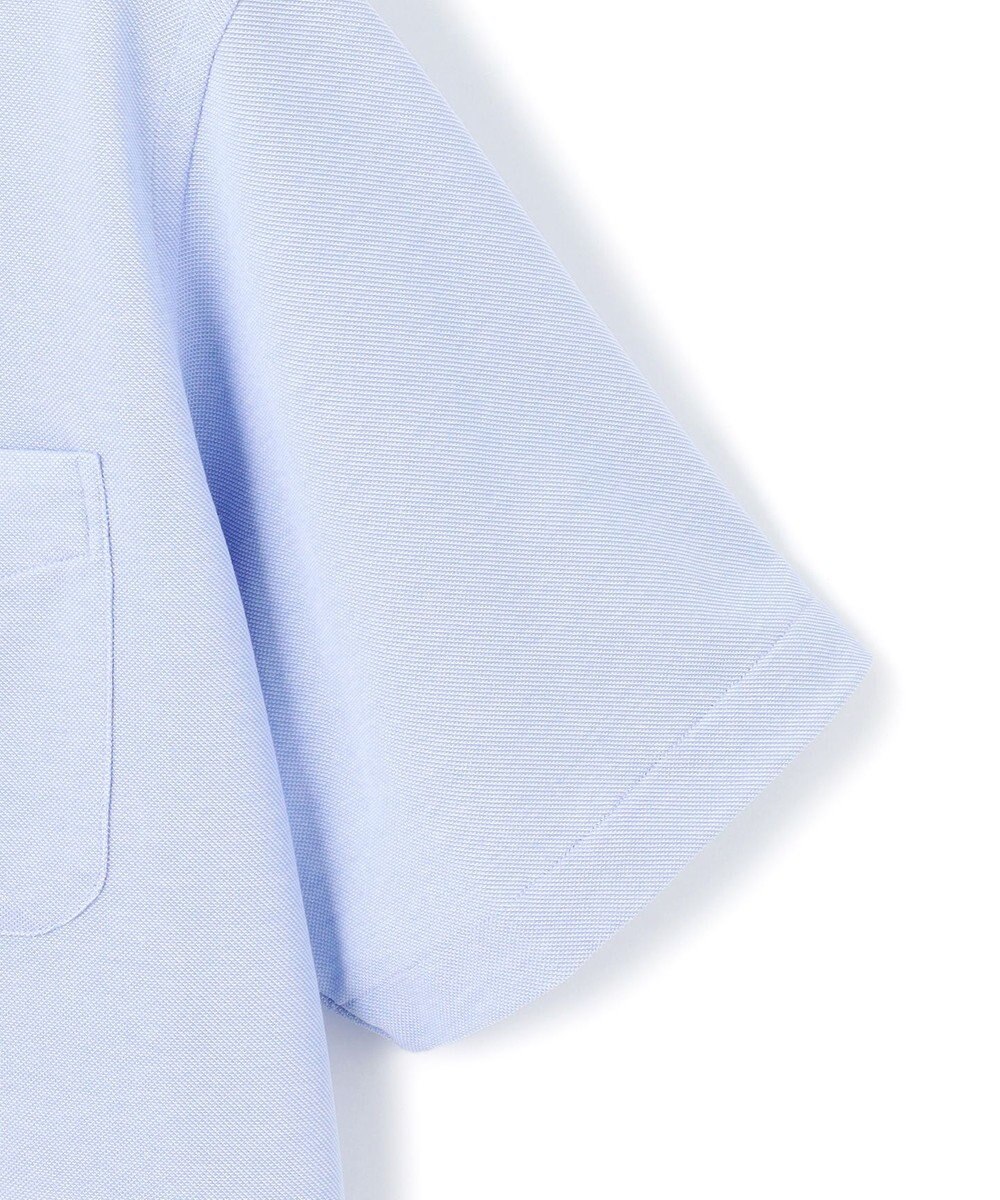 J.PRESS MEN 酷暑の清潔感もこれ一枚で【吸水速乾 / 抗菌防臭 / 防シワ】【J.PRESS OXFORD JERSEY】カノコインレイ半袖 シャツ / B.D. 