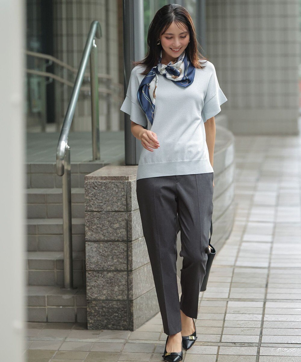 ANY SIS 【and GIRL掲載/アイスタッチ】フレンチスリーブ ニット 