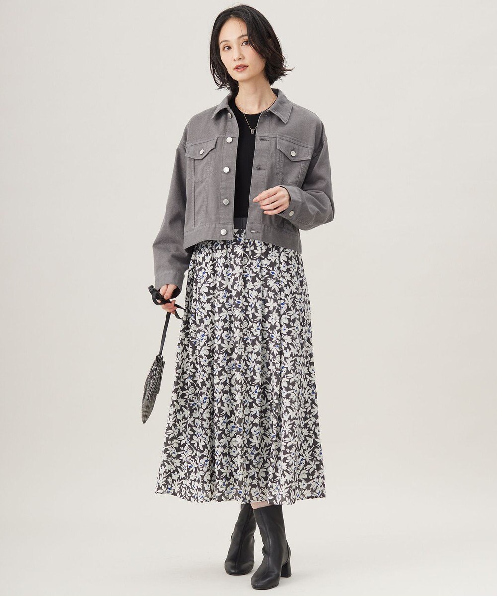 自由区 L 【セットアップ対応・洗える】レーヨンストレッチプルオーバー ニット 