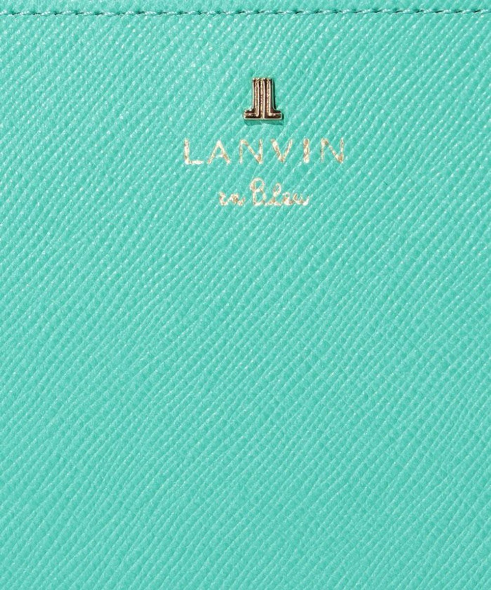 LANVIN en Bleu リュクサンブールカラー ラウンド長財布 