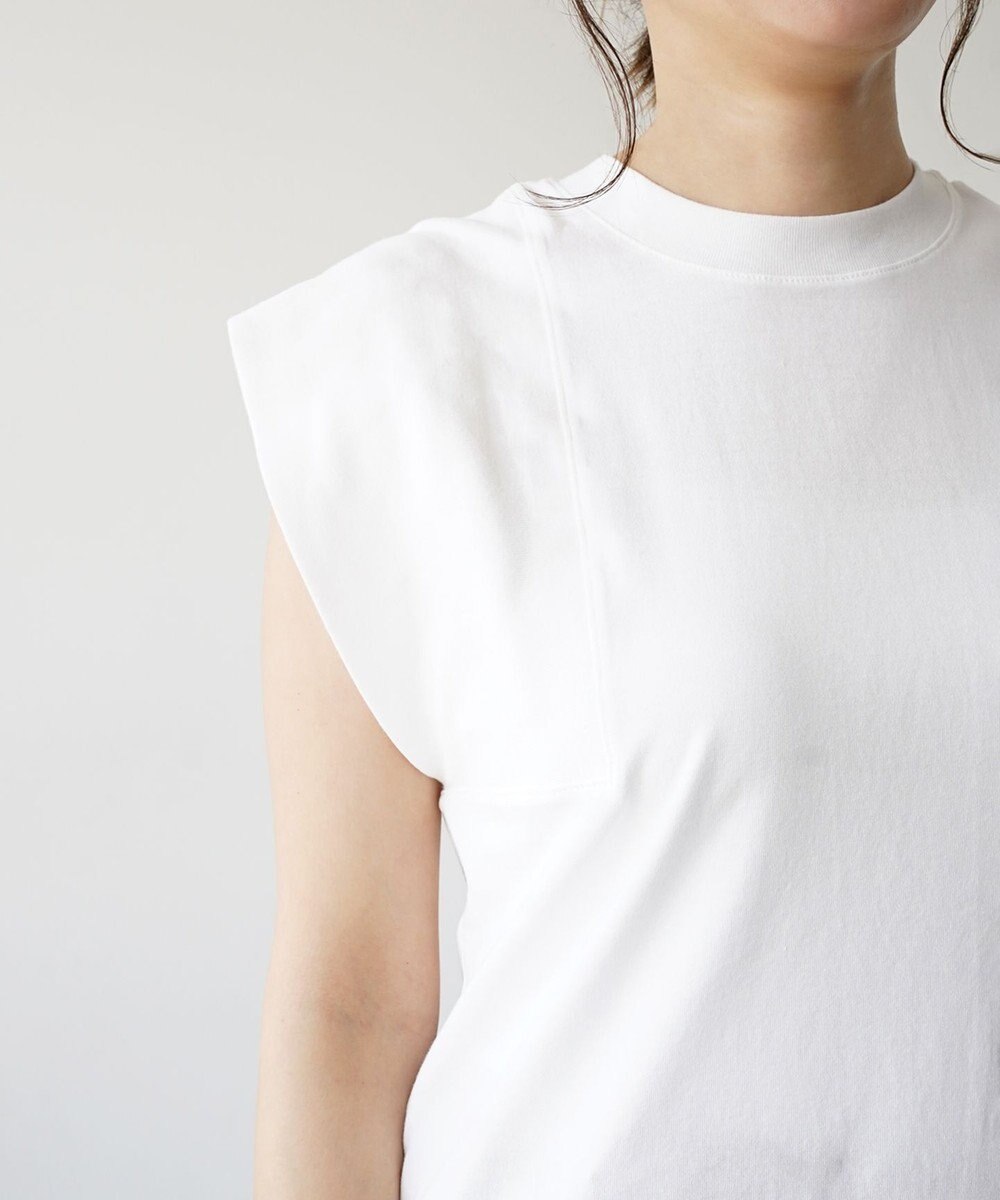 HAAG スマイルコットン SLEEVELESS SHIRTS ノースリーブカットソー 