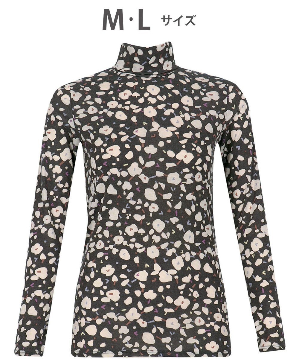 WACOAL あったかTシャツ あったかインナー アウターとしても利用可 保温性 ハイネック 10分袖 長袖 レディース CLD726 /ワコール 