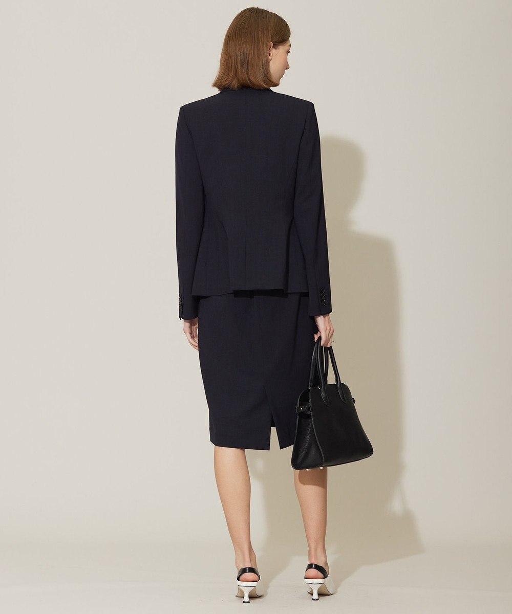 ICB 【接触冷感・防シワ・速乾・洗える】レーヨンライクトロ テーラードジャケット 