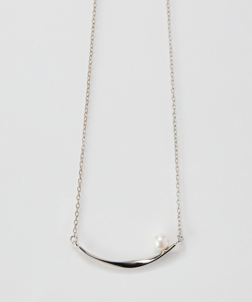Phoebe 【金属アレルギー対応】スライヴパールネックレス　シルバー/全長:43～46cm/ニッケルフリー 