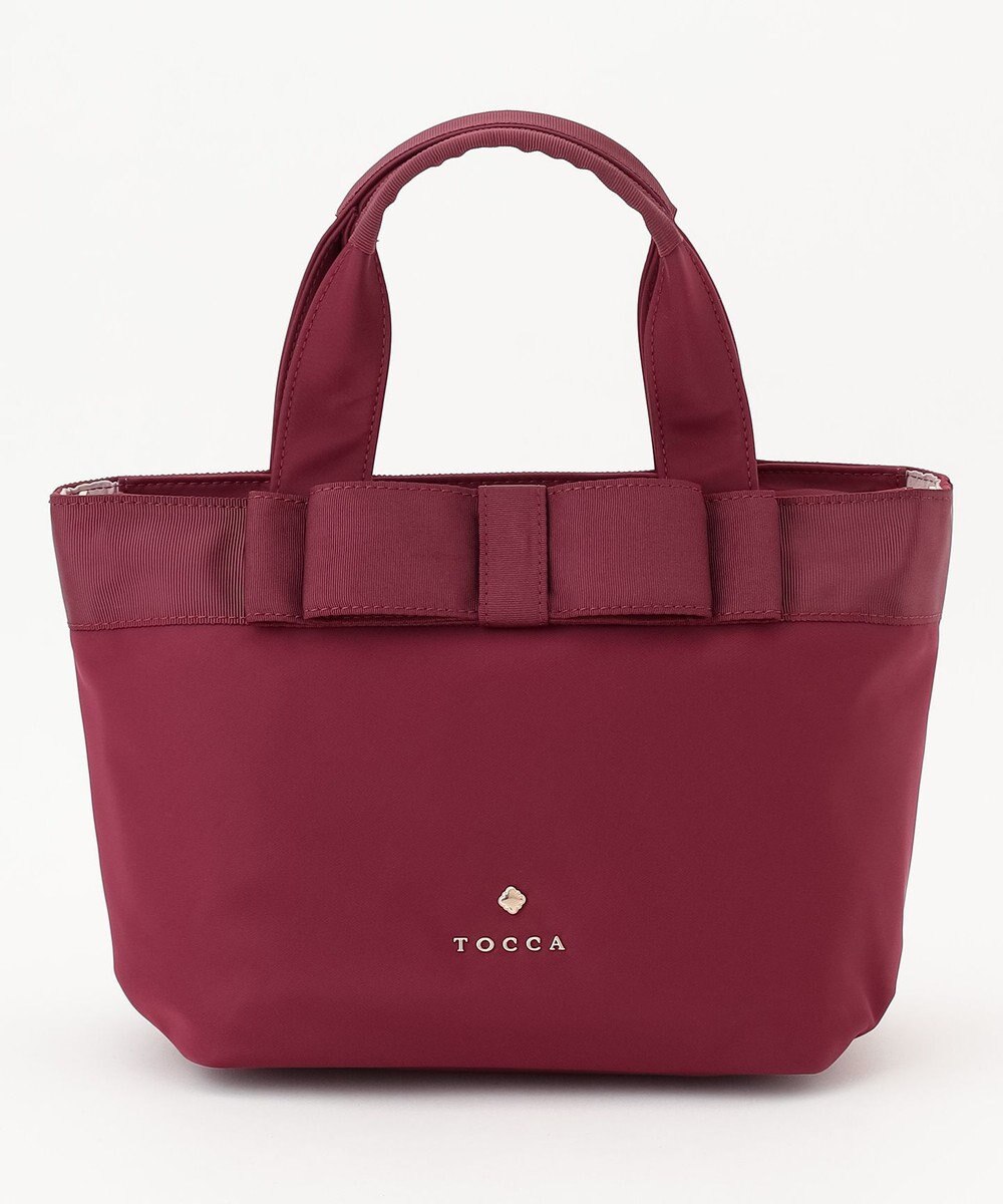 TOCCA 【大人百花掲載】RIBBON BRICK TOTE M トートバッグ M 