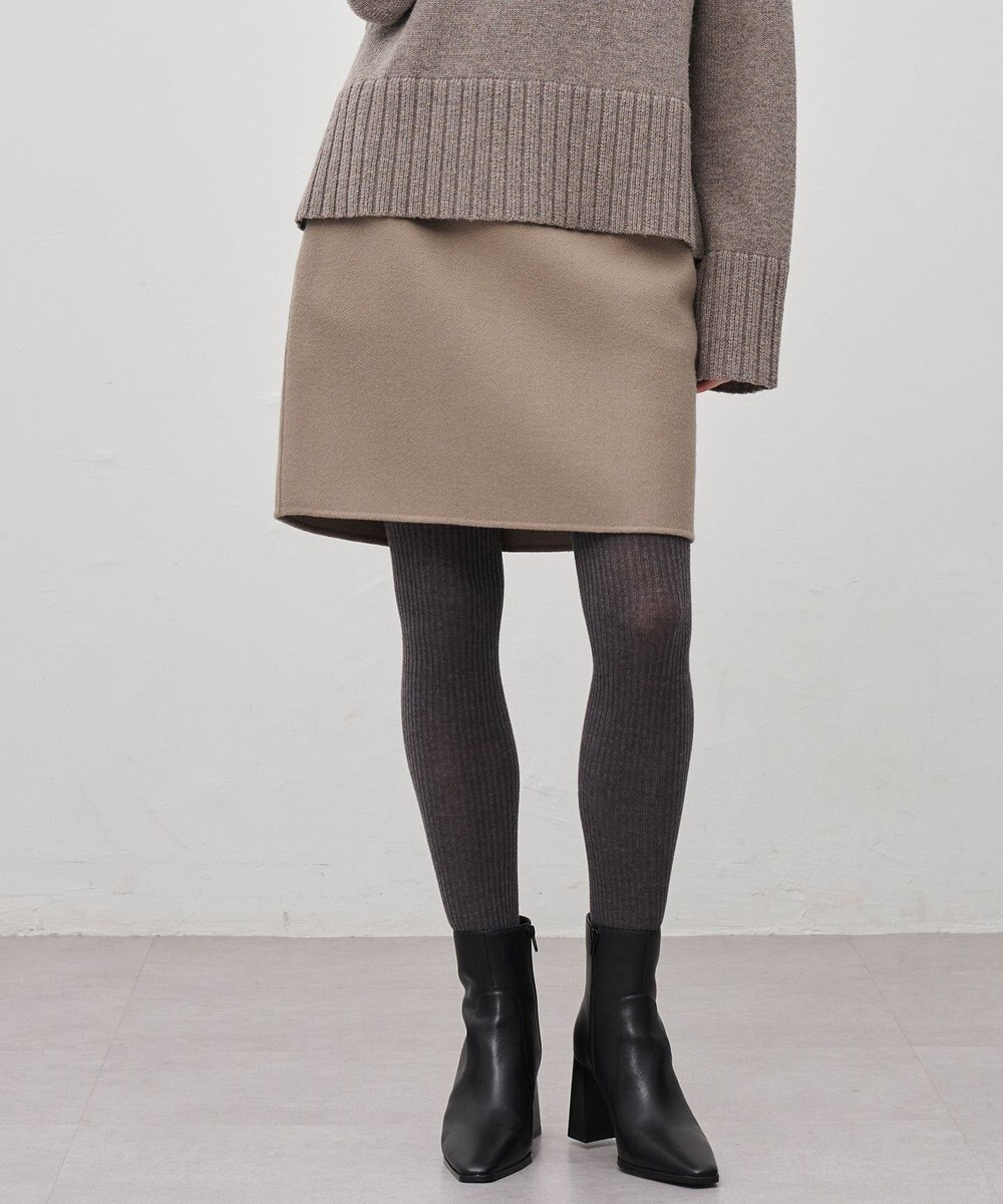 uncrave メルトンリバー ミニスカート 