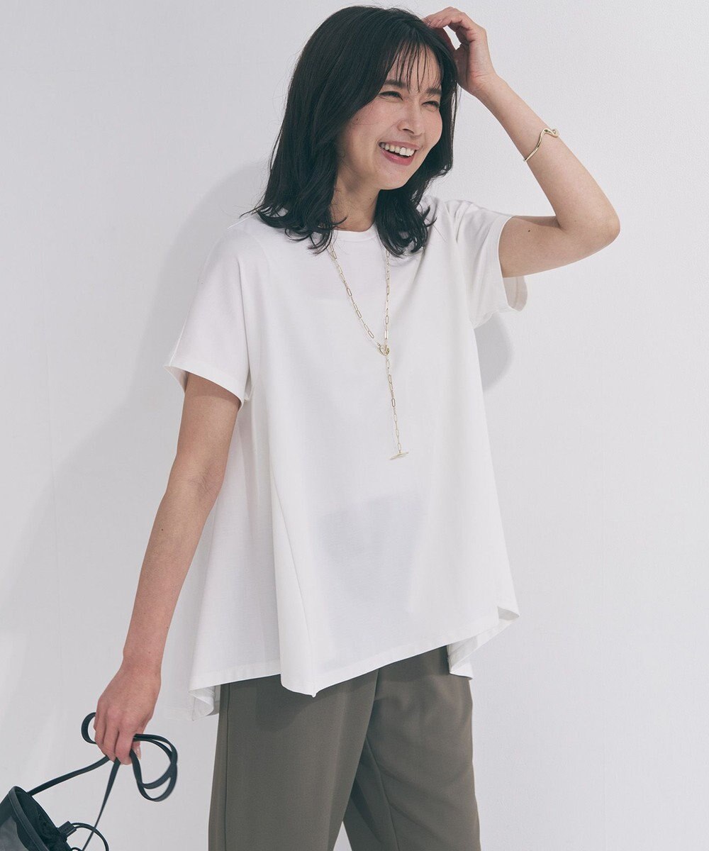 UNFILO 【一部店舗限定カラー】BEAUTY FORM-T フレアTシャツ 
