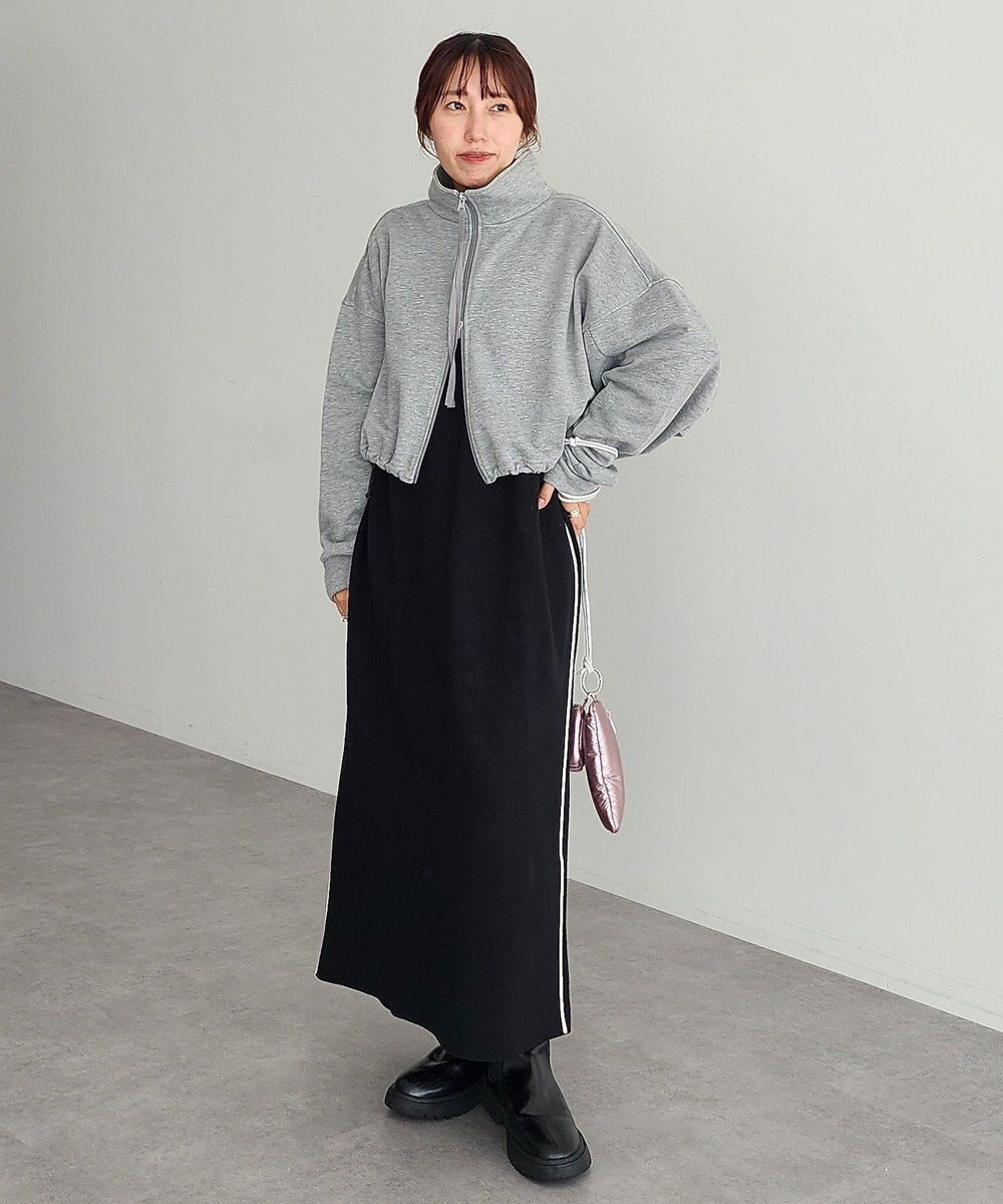 CRAFT STANDARD BOUTIQUE 【WEB限定】裏毛ダブルジップショートスウェット/24AW 