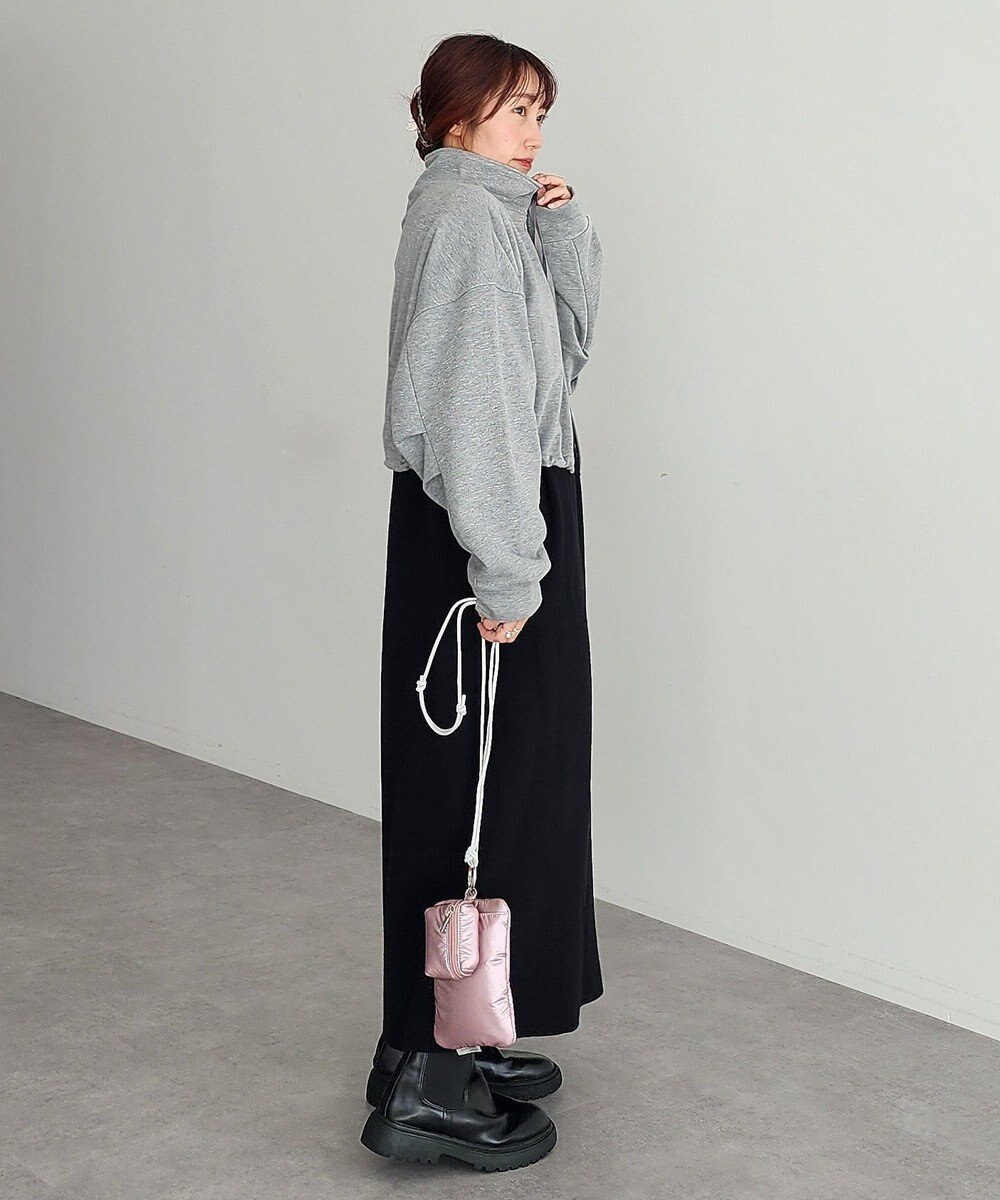 CRAFT STANDARD BOUTIQUE 【WEB限定】裏毛ダブルジップショートスウェット/24AW 