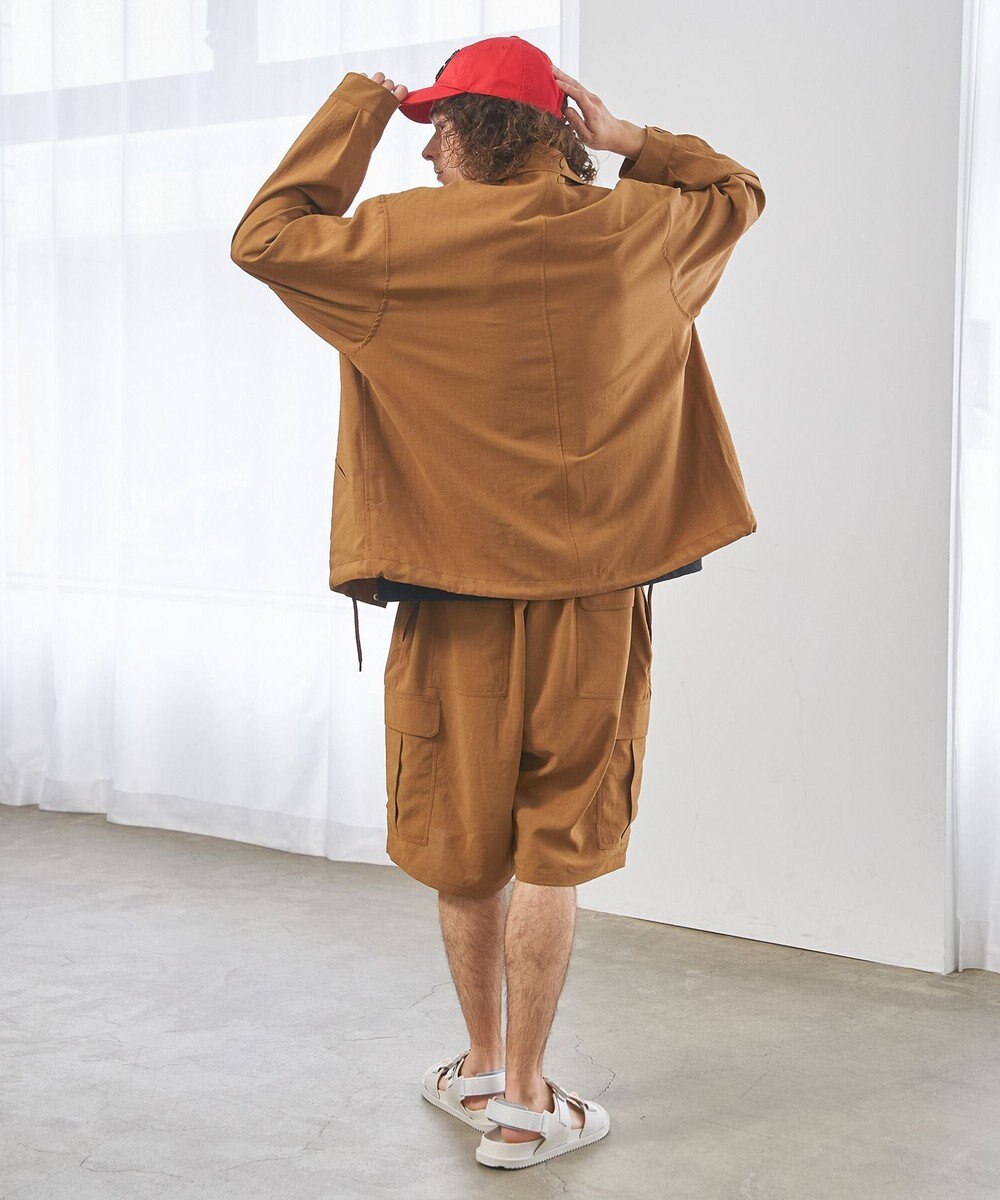 J.PRESS YORK STREET 【UNISEX】リネンライク コーチジャケット 