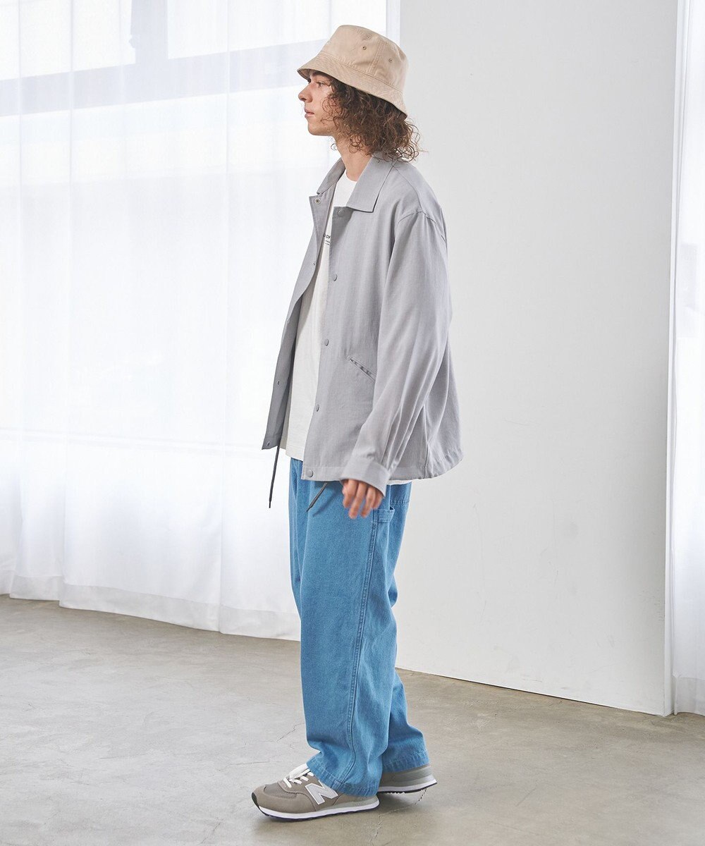 J.PRESS YORK STREET 【UNISEX】リネンライク コーチジャケット 