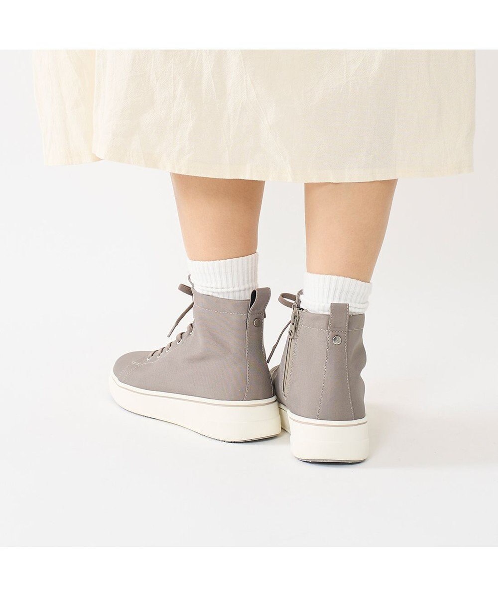 ing <ing>【レイン対応】ハイカット厚底スニーカー 