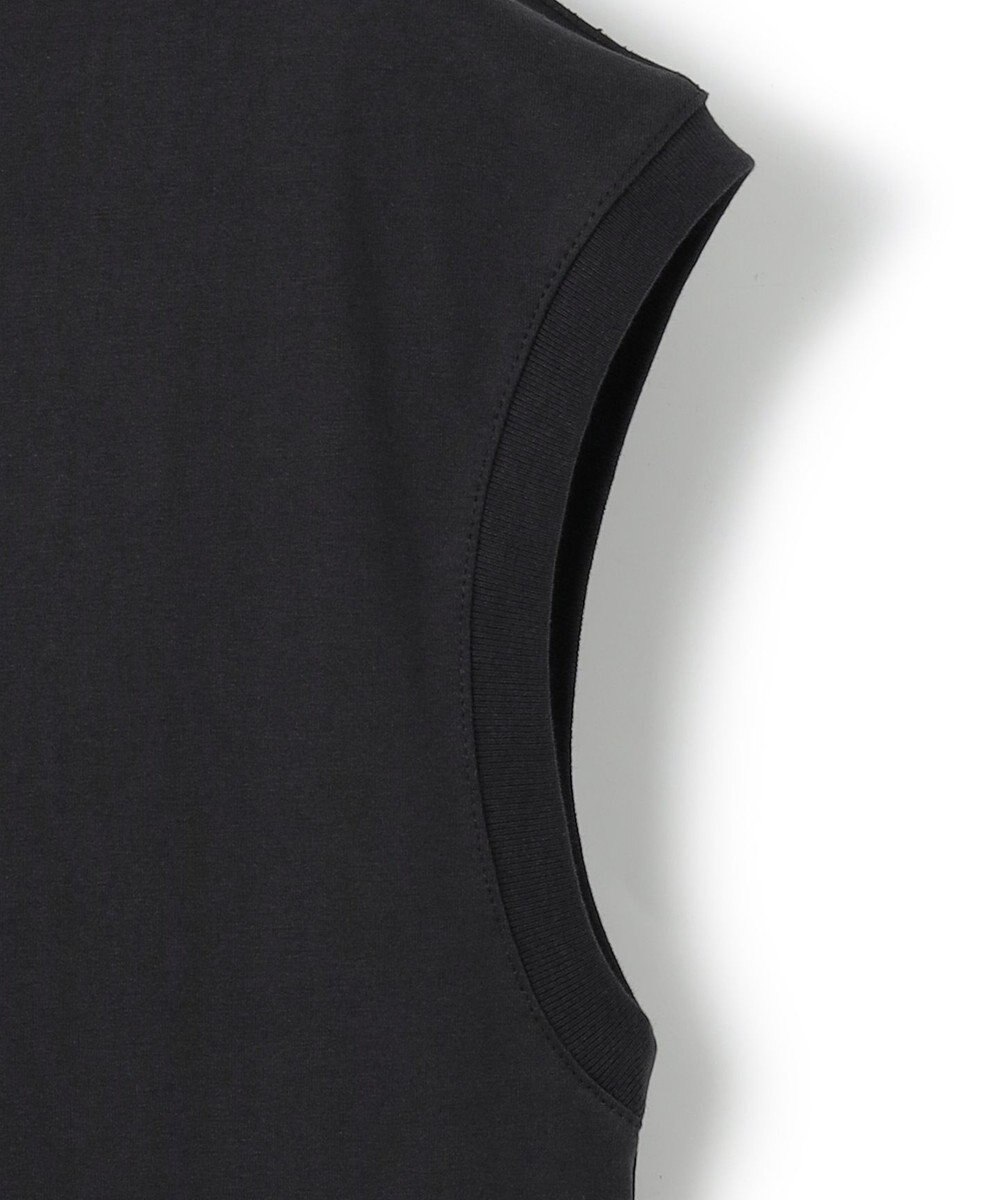 23区 L 【洗える】コンパクトヤーン フレンチスリーブ Tシャツ 