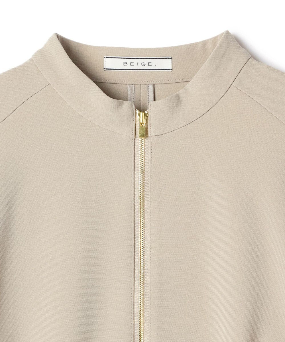 BEIGE， RUE / ドライタッチコンパクトブルゾン 