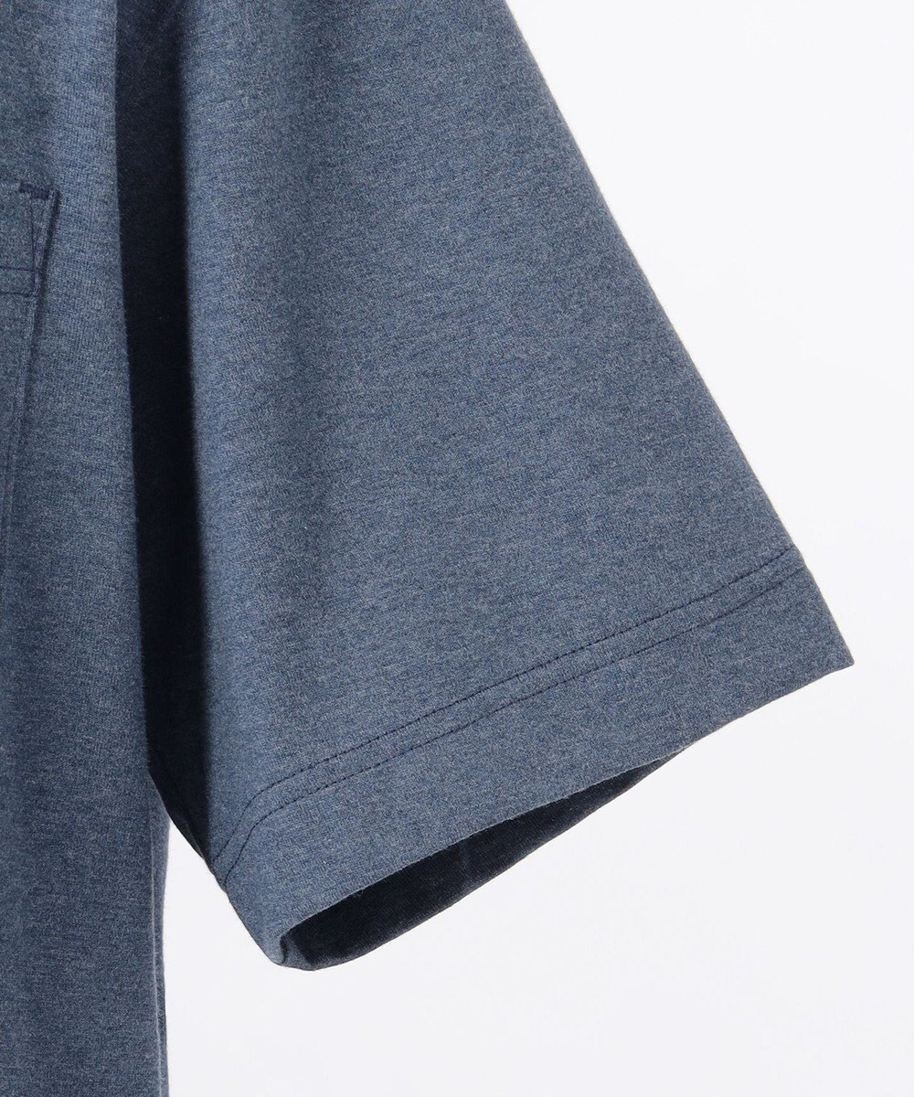 JOSEPH ABBOUD MOUNTAIN 【SPACE】OG綿スクエアドットプリント ポケTシャツ 